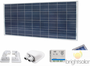 Brightsolar 90W aurinkopaneelisetti matkailuajoneuvoon