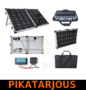 Brightsolar 40W kannettava ja taitettava aurinkopaneeli, sis. säätimen - PIKATARJOUS!