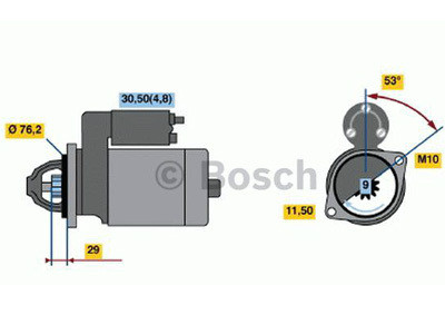Starttimoottori Bosch 0001107423