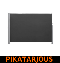 Green Land sivumarkiisi 280G 160x300cm, tummanharmaa - PIKATARJOUS!