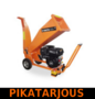 X-Rauta 6,5hp 60 mm oksasilppuri, polttomoottori - PIKATARJOUS!