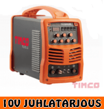 Timco TIG250WSME AC/DC-Pulssi-invertteri - 10V JUHLATARJOUS!