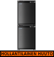 Frezzer Pro 130L 12/24V kompressorijääkaappi, musta - HOLLANTILAINEN HUUTOKAUPPA!