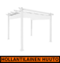 Green Land pergola 300x400cm valkoinen/valkoinen - HOLLANTILAINEN HUUTOKAUPPA!