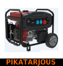 Ducar DGT11050E 7500W aggregaatti 230V / 400V, bensiini - PIKATARJOUS!