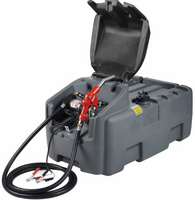GXT 200L matala dieselsäiliö 12V pumpulla