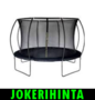 Trampoliinisetti Gymsport 4,27m, sis tikkaat, turvaverkko - JOKERIHINTA!