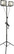 LED Energie Slim valonheitin 2x50W tripod jalustalla