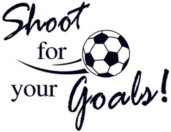 Sisustustarra Shoot For Your Goals!