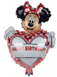 Foliopallo Minni Hiiri Happy Birthday 40x30cm