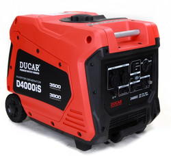 Aggregaatti-invertteri Ducar D4000IS, 230V, bensiini