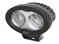 SAE LED-varoitusvalo, sininen, 6W, 9-110V