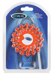 CRX LED Varoituskiekko patterilla