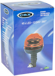 CRX LED Tappimajakka, joustava, 12/24V, 2 välkkytoimintoa