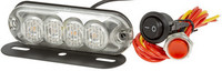 CRX LED Välähdysvalo 98mm, 12/24V