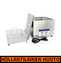 Ultraäänipesuri 15L Timco INOX (myös teollisuuskäyttöön) - HOLLANTILAINEN HUUTOKAUPPA!