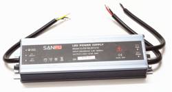 LED muuntaja 150W, 24V, IP67, Ultra-thin, Sanpu