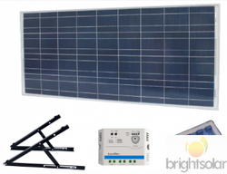 Ennakkomyynti! Brightsolar 90W aurinkopaneelisetti mökille