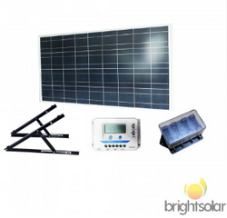 Ennakkomyynti! Brightsolar 90W aurinkopaneelisetti mökille