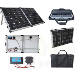 Brightsolar 40W kannettava ja taitettava aurinkopaneeli, sis. säätimen - PIKATARJOUS!