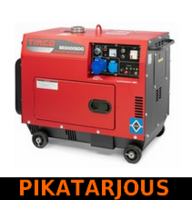 Timco TSE5000SDG, 4,5kVA, 230V/400V diesel generaattori - PIKATARJOUS!