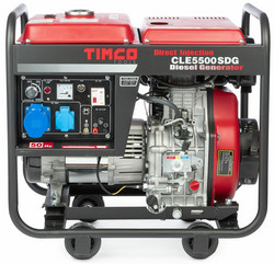 Timco CLE5500SDG, 230V diesel aggregaatti - PIKATARJOUS!