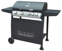 Kaasugrilli Black Flame Classic 41L, 4 poltinta + sivukeitin