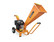 X-Rauta 6,5hp 60 mm suoraveto polttomoottori oksasilppuri - JOKERIHINTA!