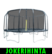 Trampoliini turvaverkolla 5,0m 120 jousta, i-Sport Air - JOKERIHINTA!