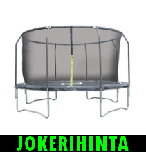 iSport Air Black 4,3m 104 jousta trampoliini turvaverkolla - JOKERIHINTA!