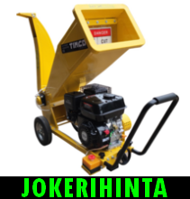 Oksasilppuri Timco 6,5hp, 4-tahti, polttomoottori - JOKERIHINTA!