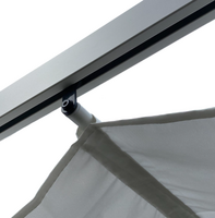 Green Land pergola 300x400cm valkoinen/valkoinen