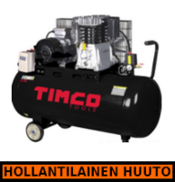 Timco 4HP 200L kompressori hihnaveto - HOLLANTILAINEN HUUTOKAUPPA!