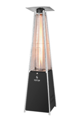 Hottia Tower 13 kW terassilämmitin kaasu, musta
