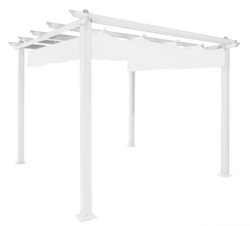 Green Land pergola 300x400cm valkoinen/valkoinen - HOLLANTILAINEN HUUTOKAUPPA!