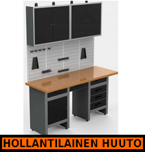 Timco Pro työkalukaapisto 160x60x205 - HOLLANTILAINEN HUUTOKAUPPA!