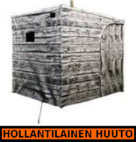 Sawu hirsikuvio saunateltta - HOLLANTILAINEN HUUTOKAUPPA!