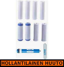 Adwasys F370 käänteisosmoosilaitteen vaihtosuodatinpaketti - HOLLANTILAINEN HUUTOKAUPPA!