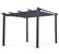Green Land pergola 300x300cm, musta/harmaa - HOLLANTILAINEN HUUTOKAUPPA!