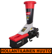 Oksasilppuri Timco 5hp, 4-tahti, polttomoottori - HOLLANTILAINEN HUUTOKAUPPA!