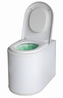 Ekohytte Frost valkoinen energiatehokas pakastava WC