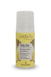 Deo Roll On FRANGIPANI Luomudeodorantti