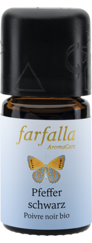 Eteerinen öljy Mustapippuri, Luomu villilajike (Pfeffer schwarz) 5ml