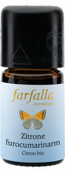 Eteerinen öljy Sitruuna Furocoumarin Luomu (Zitrone furocumarinarm)  5ml