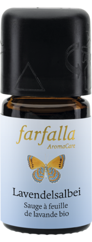 Eteerinen öljy Salvia, Laventelisalvia Luomu (Lavendelsalbei) 5ml