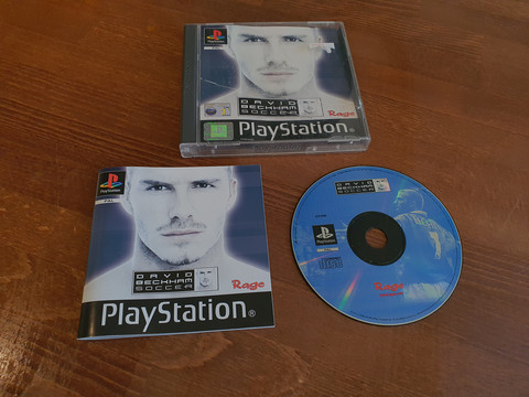 david beckham soccer ps1