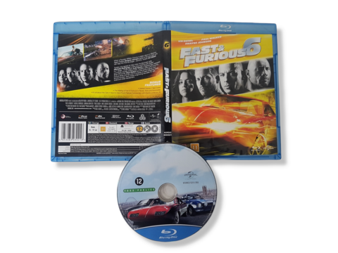 Fast & Furious 6 Blu-Ray -elokuva