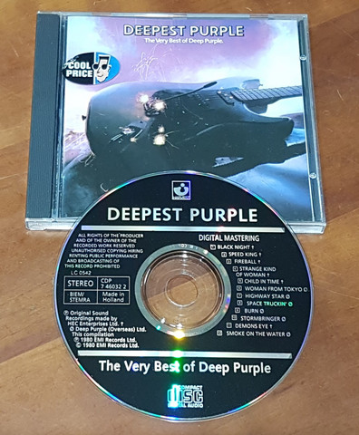 CD-levy (Deep Purple - Deepest Purple)