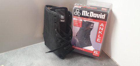 Nilkkatuki nauhoilla, koko XL (McDavid)