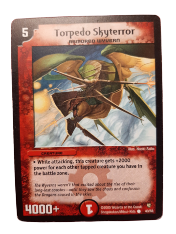 DuelMasters keräilykortti - Torpedo Skyterror (Dm-05)